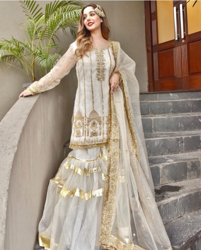 Gharara Dress