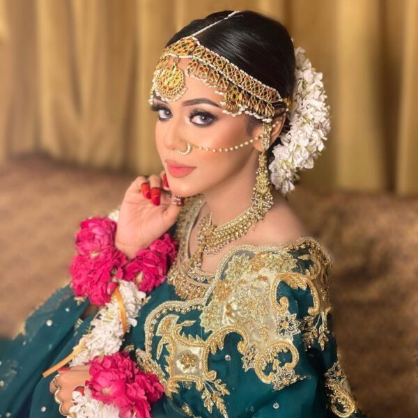 Pure Bnarsi Gharara Dress for Mehndi - Image 6