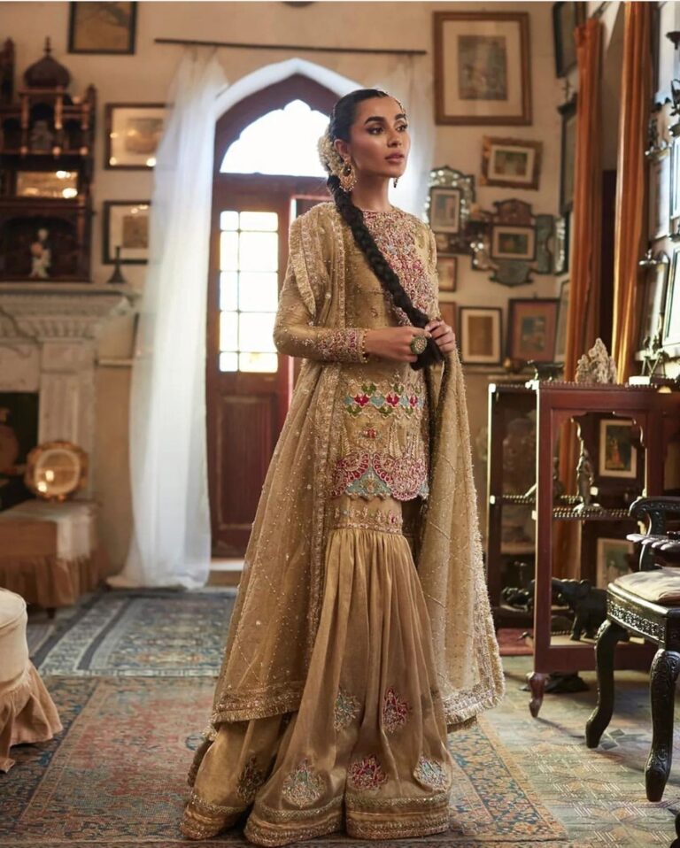 Beautiful Gharara Dress - Image 5