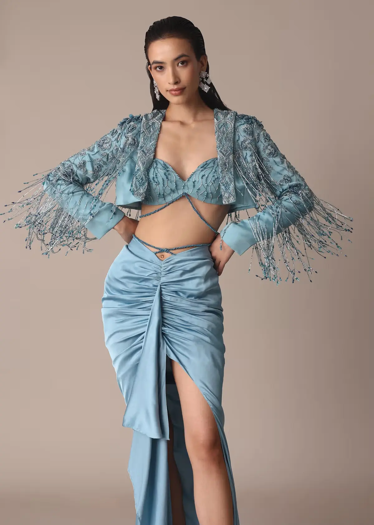 Zardozi Embellished Fishcut Lehenga Set -sg226257_6_