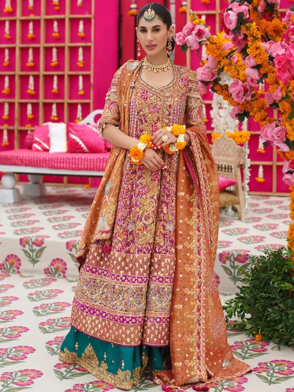 The Angarkha Lehenga Ensemble