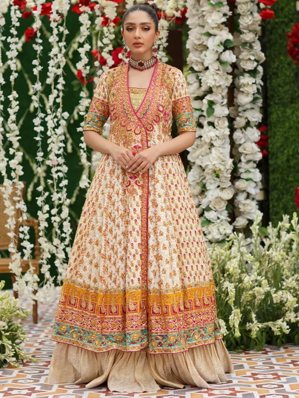 The Cyra Kalidaar Lehenga Set