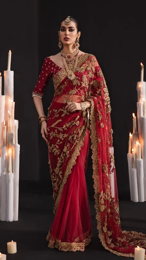 The Silk Saree Exquisite Handwork