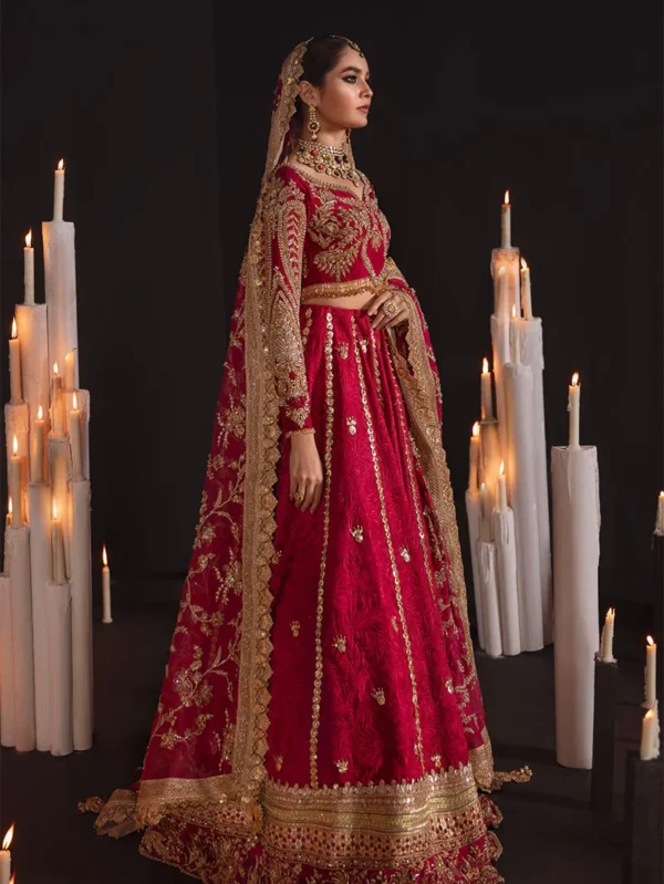 The Raw Silk Lehenga Choli Set