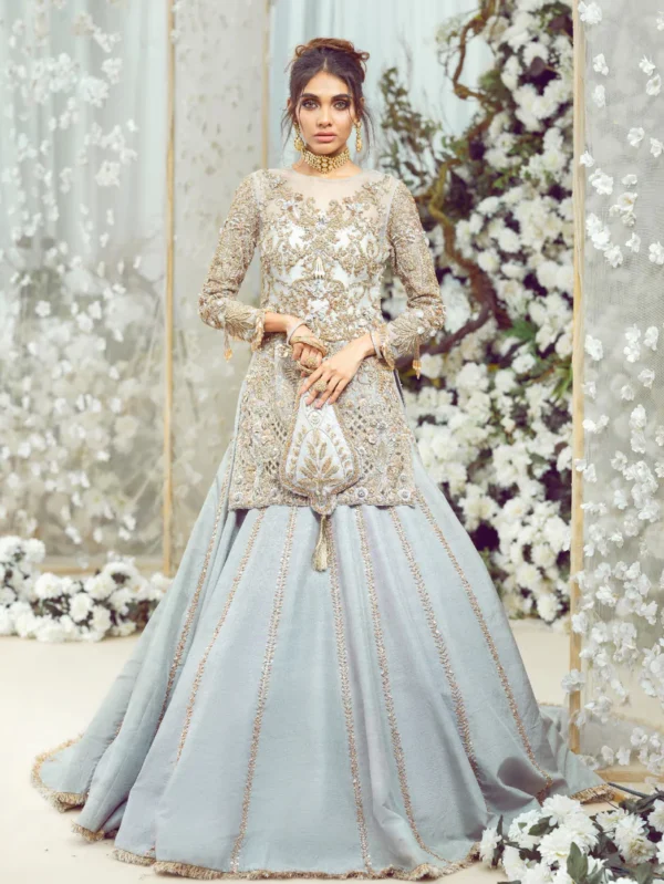 The Siera Blue Lehenga Set