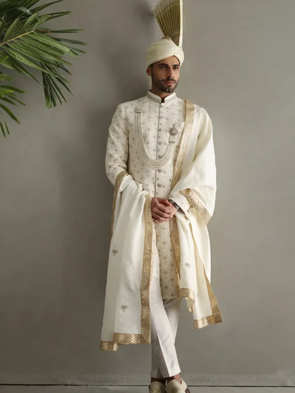 Full Embroidered Sherwani