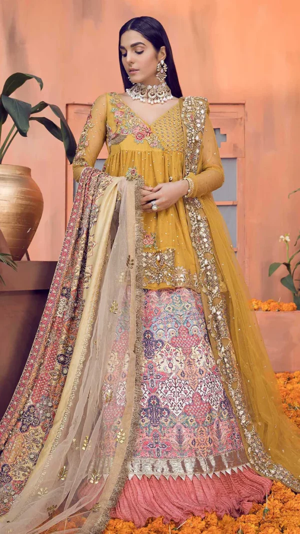 Elegant Pastel Bridal Wear
