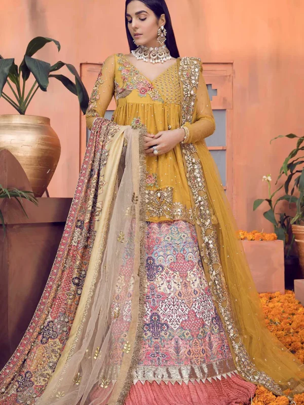 Elegant Pastel Bridal Wear