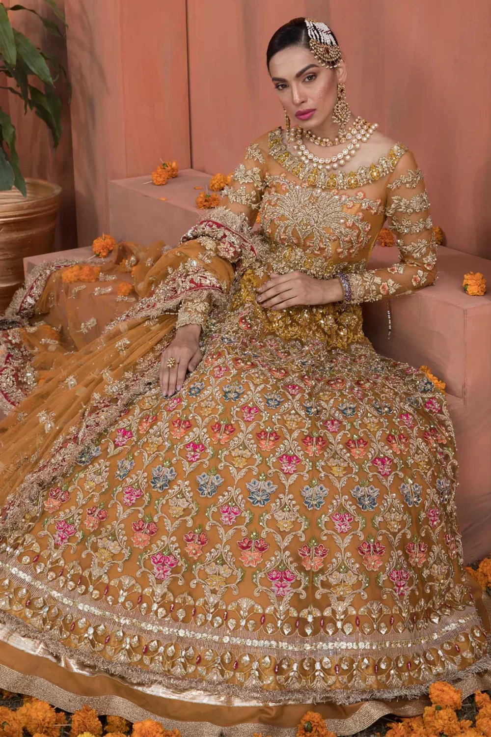 Exquisite Bridal Lehenga Choli Set