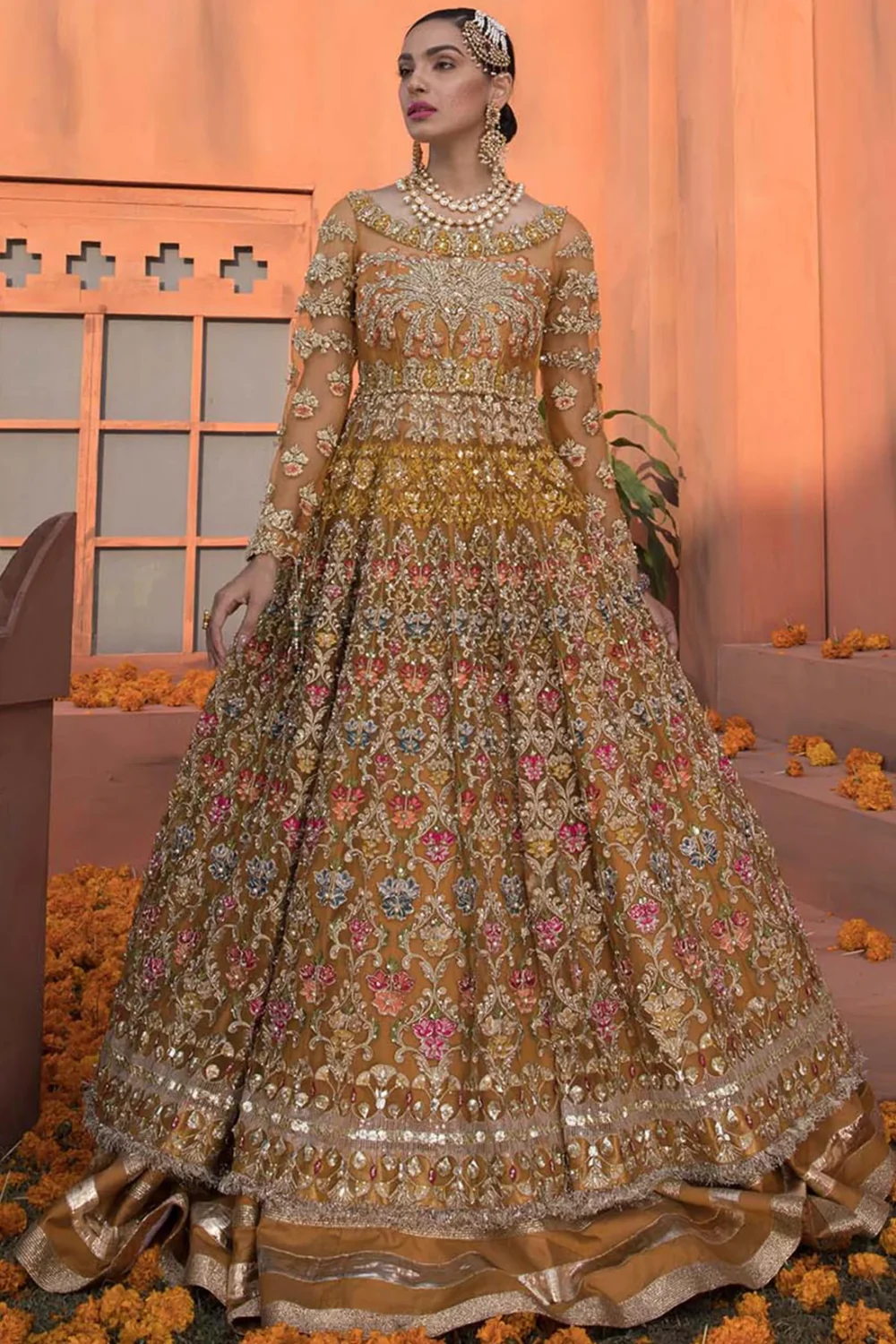 Exquisite Bridal Lehenga Choli Set