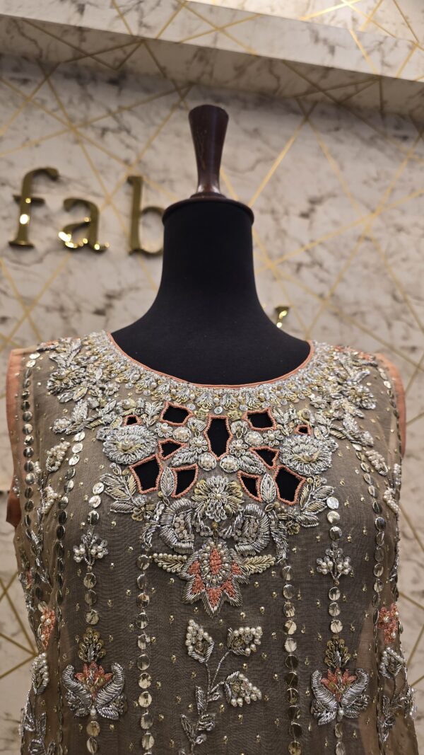 The Hand-Embroidered Long Shirt Dress