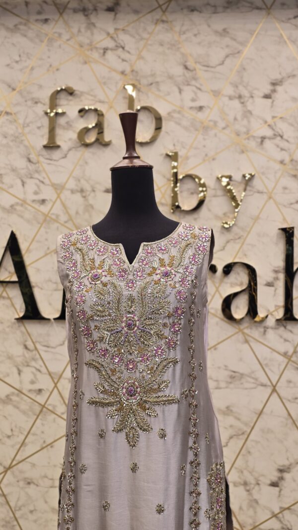 Raw Silk Party Wear Dress