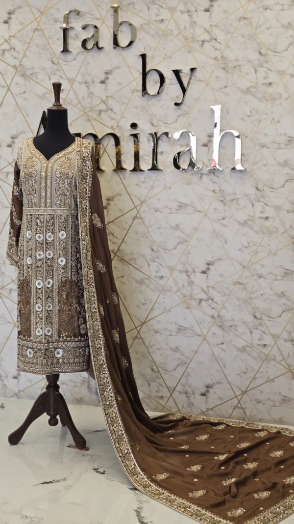 Chandi Tissue Shirt with Medium Silk Dupatta