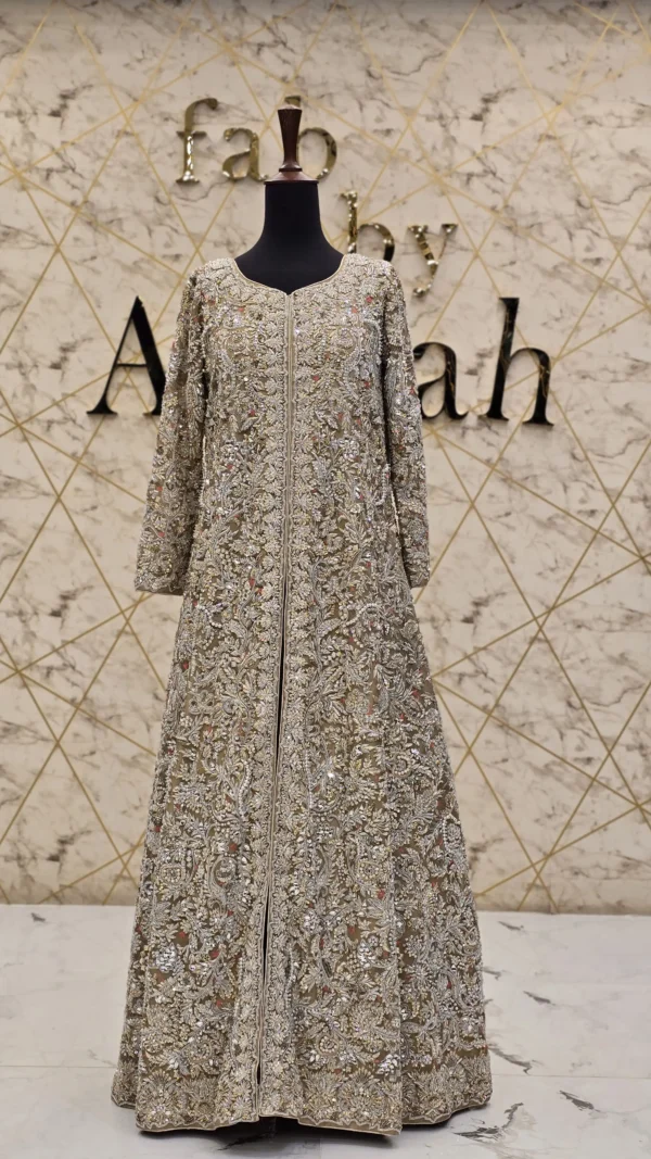 Hand-Embroidered Gown