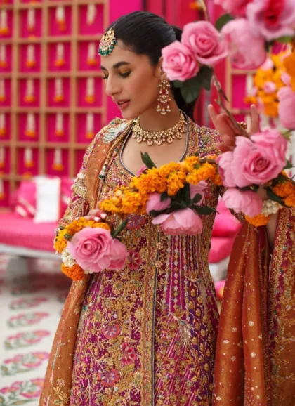 The Angarkha Lehenga Ensemble