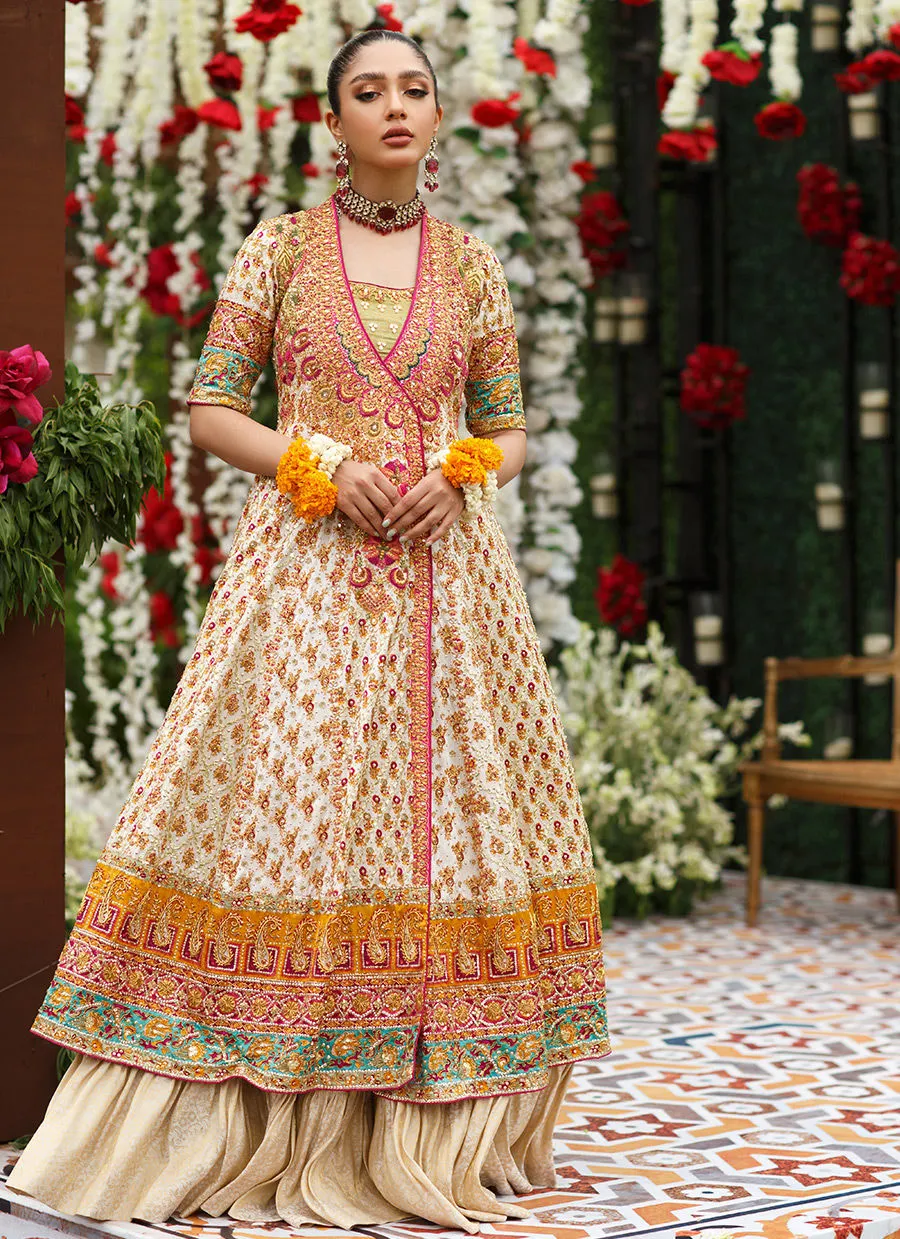 The Cyra Kalidaar Lehenga Set