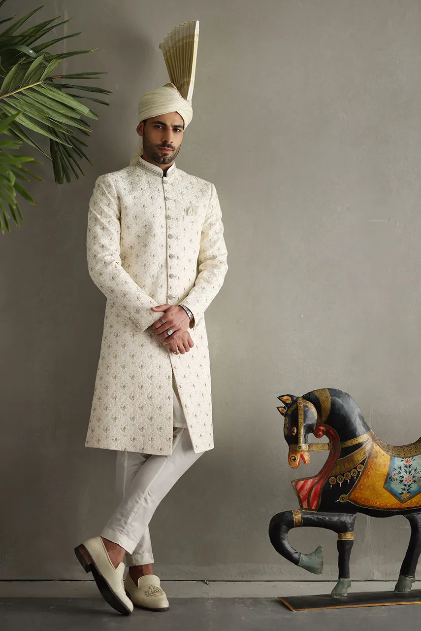 Full Embroidered Sherwani
