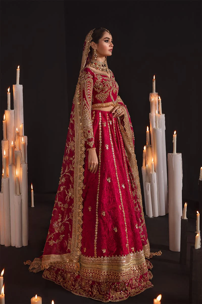 The Raw Silk Lehenga Choli Set