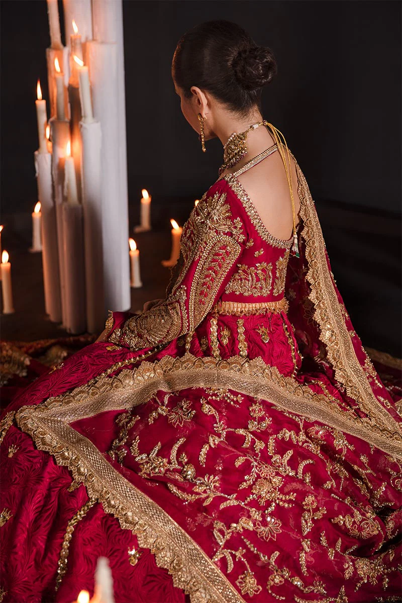 The Raw Silk Lehenga Choli Set