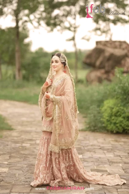 Beautiful Gharara Dress for Nikah