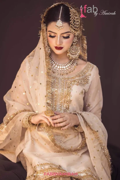 Complete Off White Organza Engagement Dress