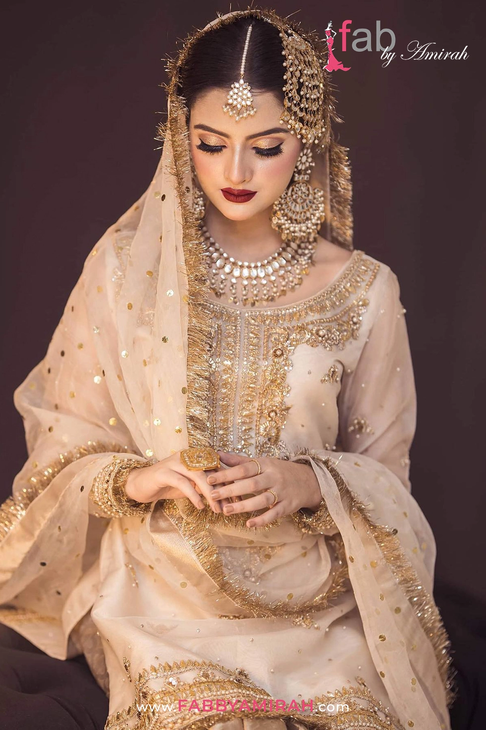 Complete Off White Organza Engagement Dress