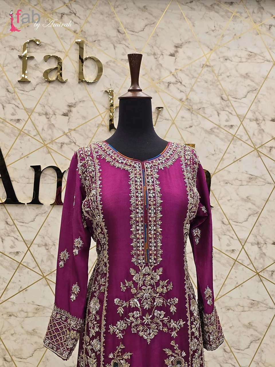 Pure Hand-Embroidered Raw Silk Shirt Pure Hand-Embroidered Raw Silk Shirt