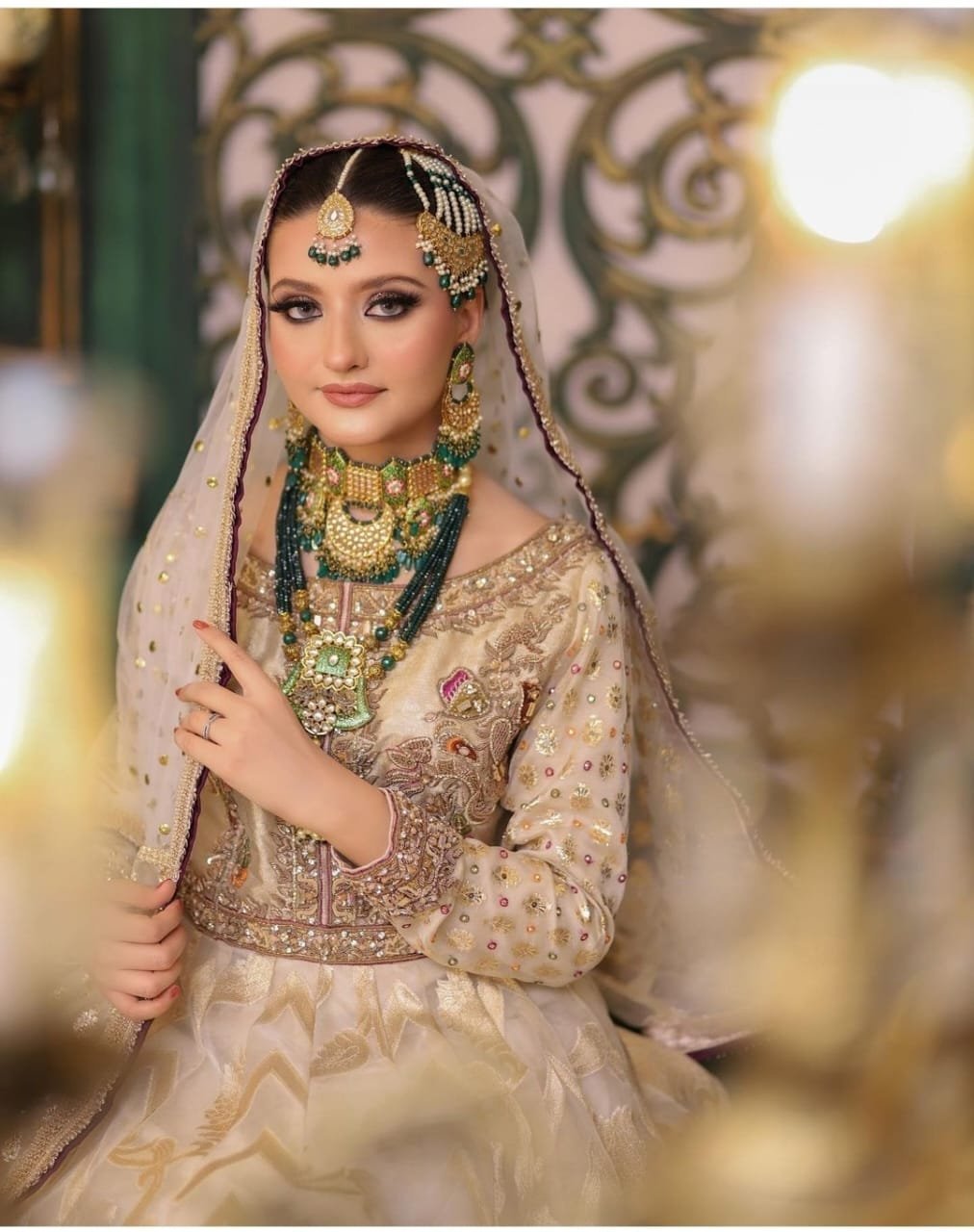 Long Maxi Dress for Nikkah