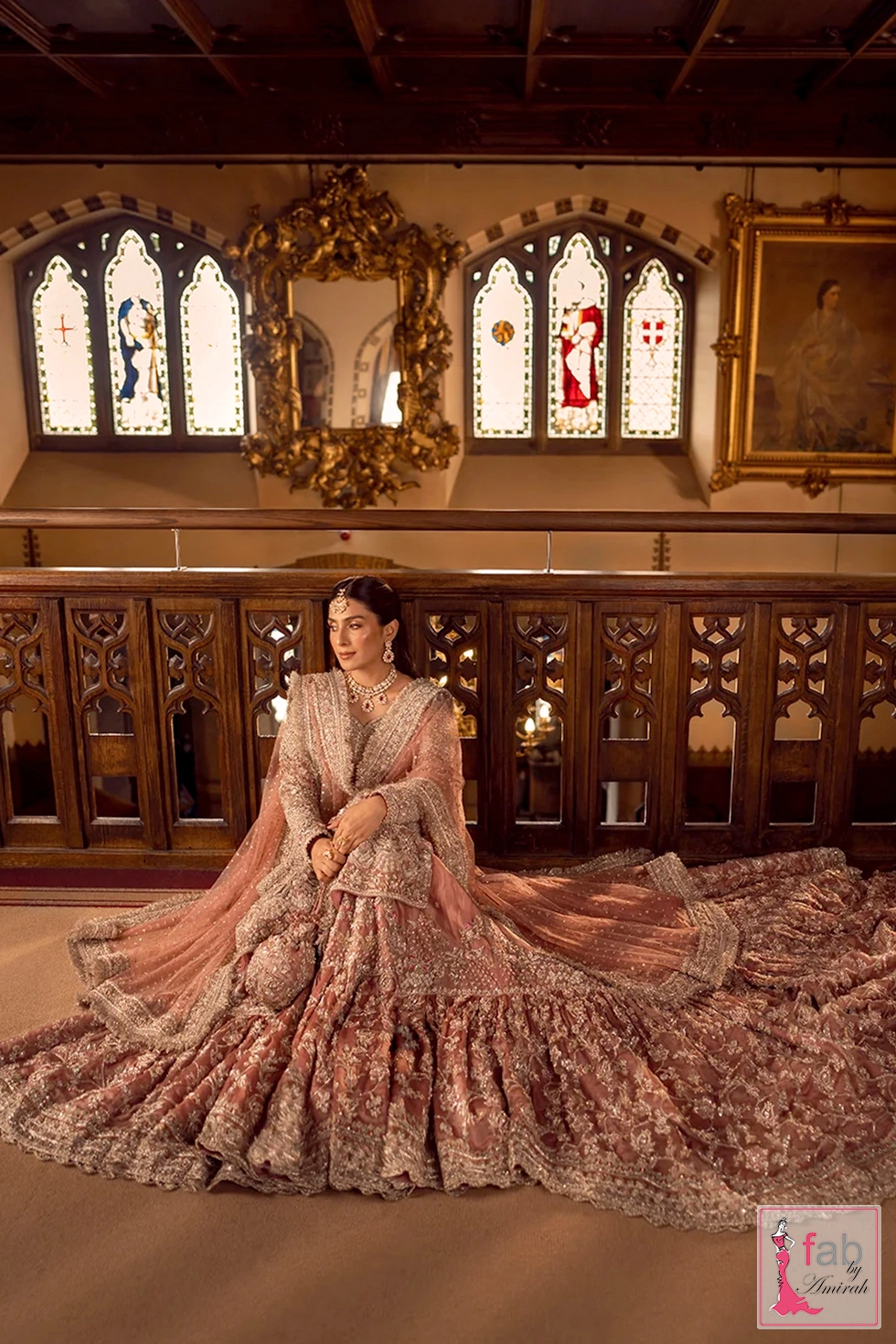 Standing pose on balcony showing full silhouette and draped dupatta Standing pose on balcony showing full silhouette and draped dupatta