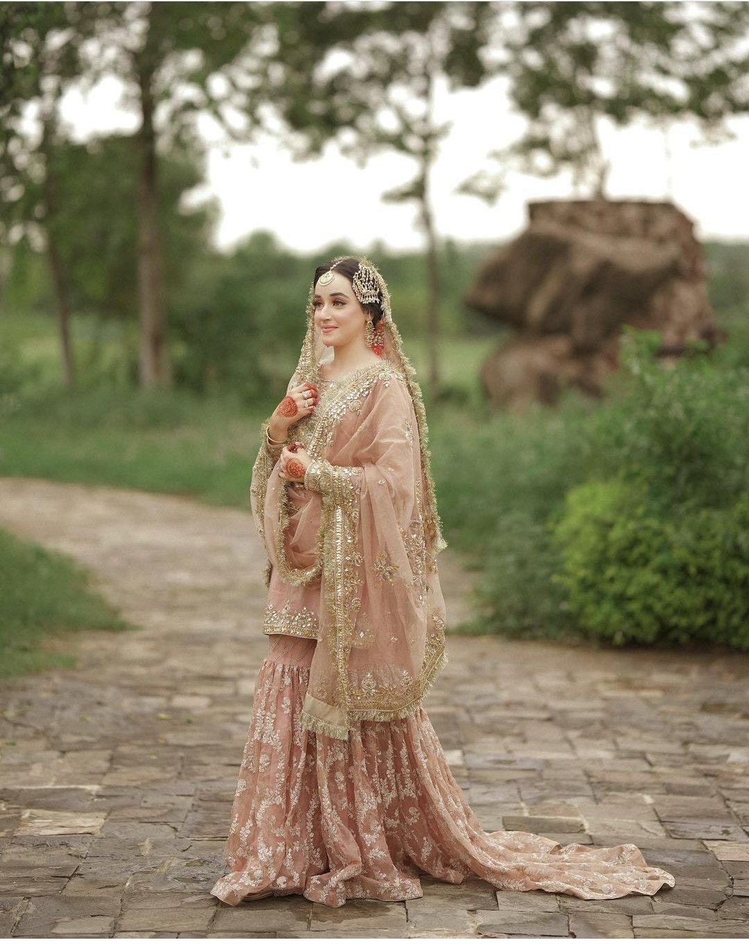Beautiful Gharara Dress for Nikah