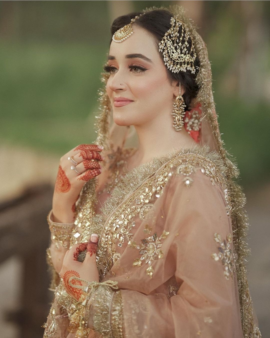 Beautiful Gharara Dress for Nikah: Blush Pink Bridal Perfection