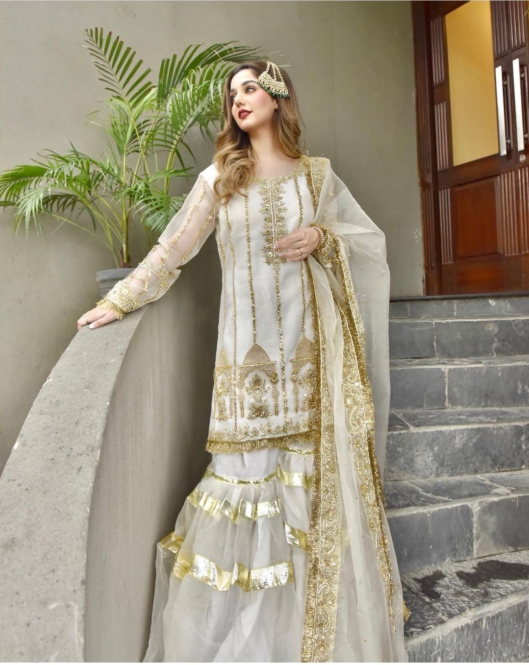 Gharara Dress