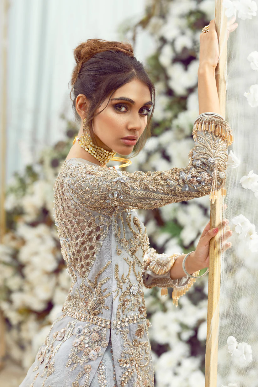 The Siera Blue Lehenga Set