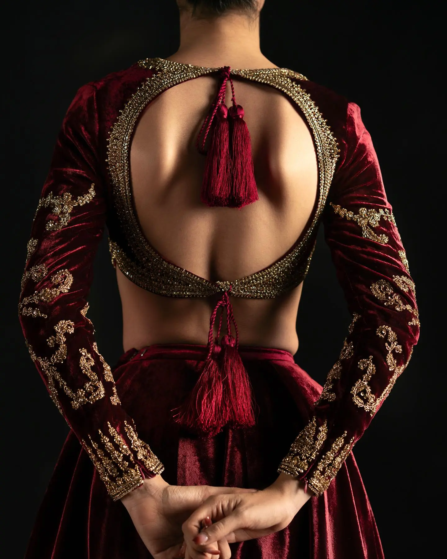 Pure Velvet Lehnga for Party Wear