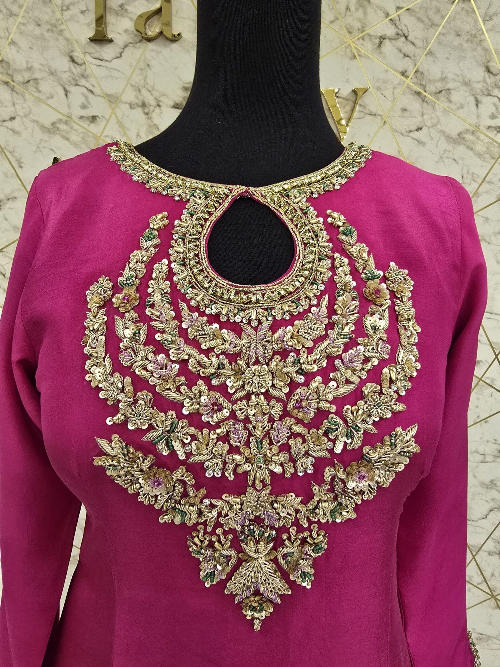 Pink Party Wear Dress