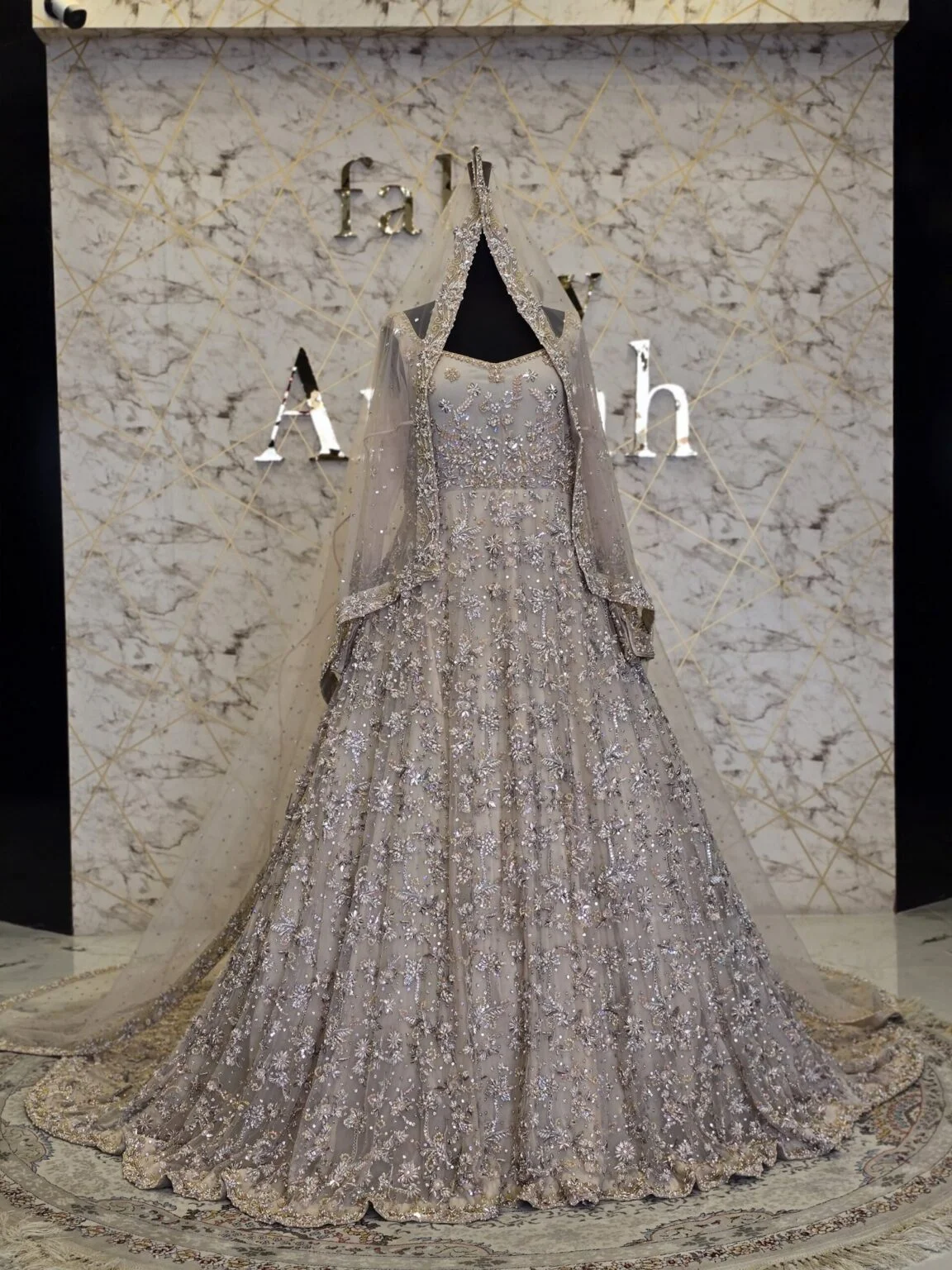 Bridal Maxi with Back Trail