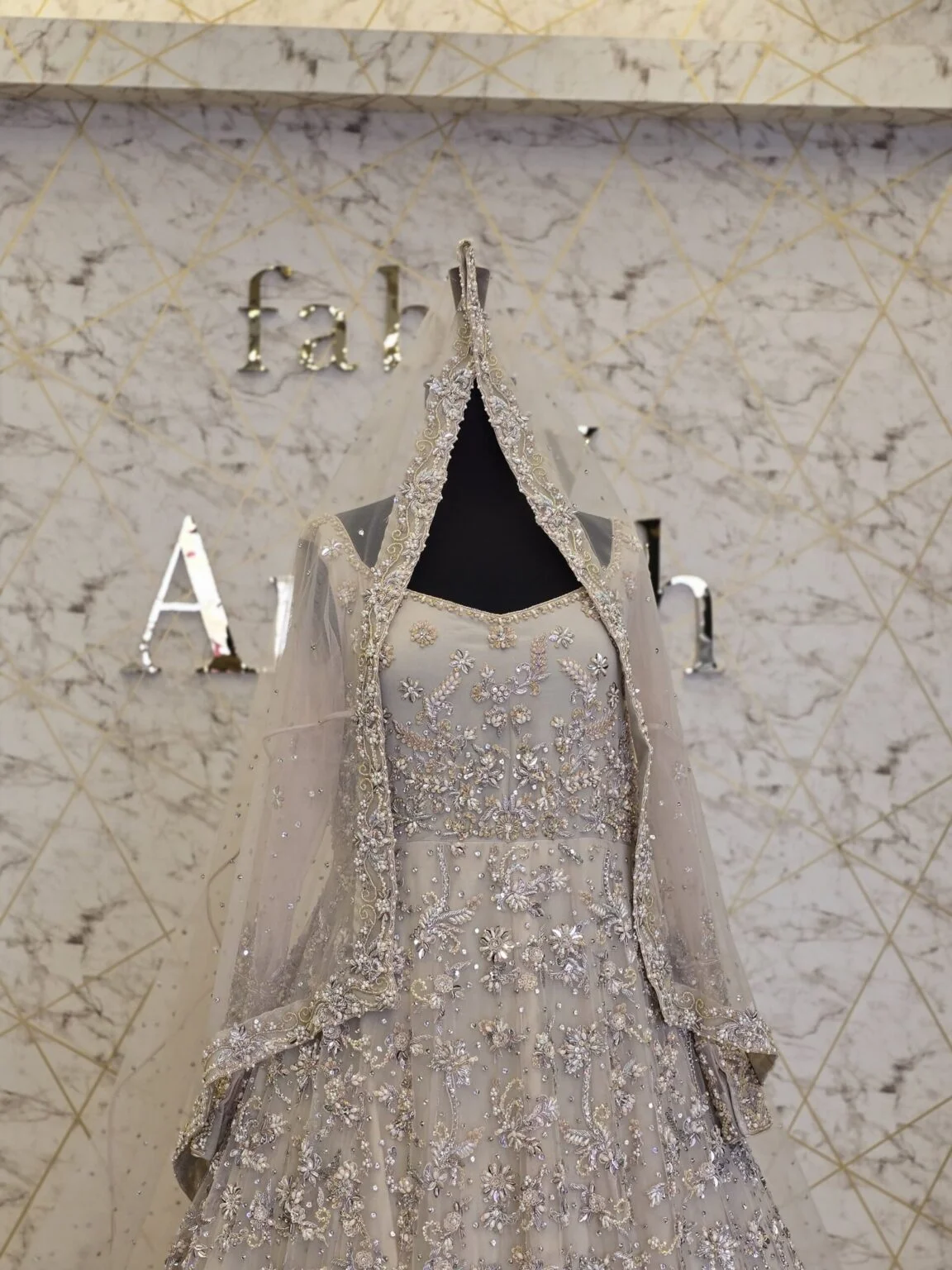 Bridal Maxi with Back Trail