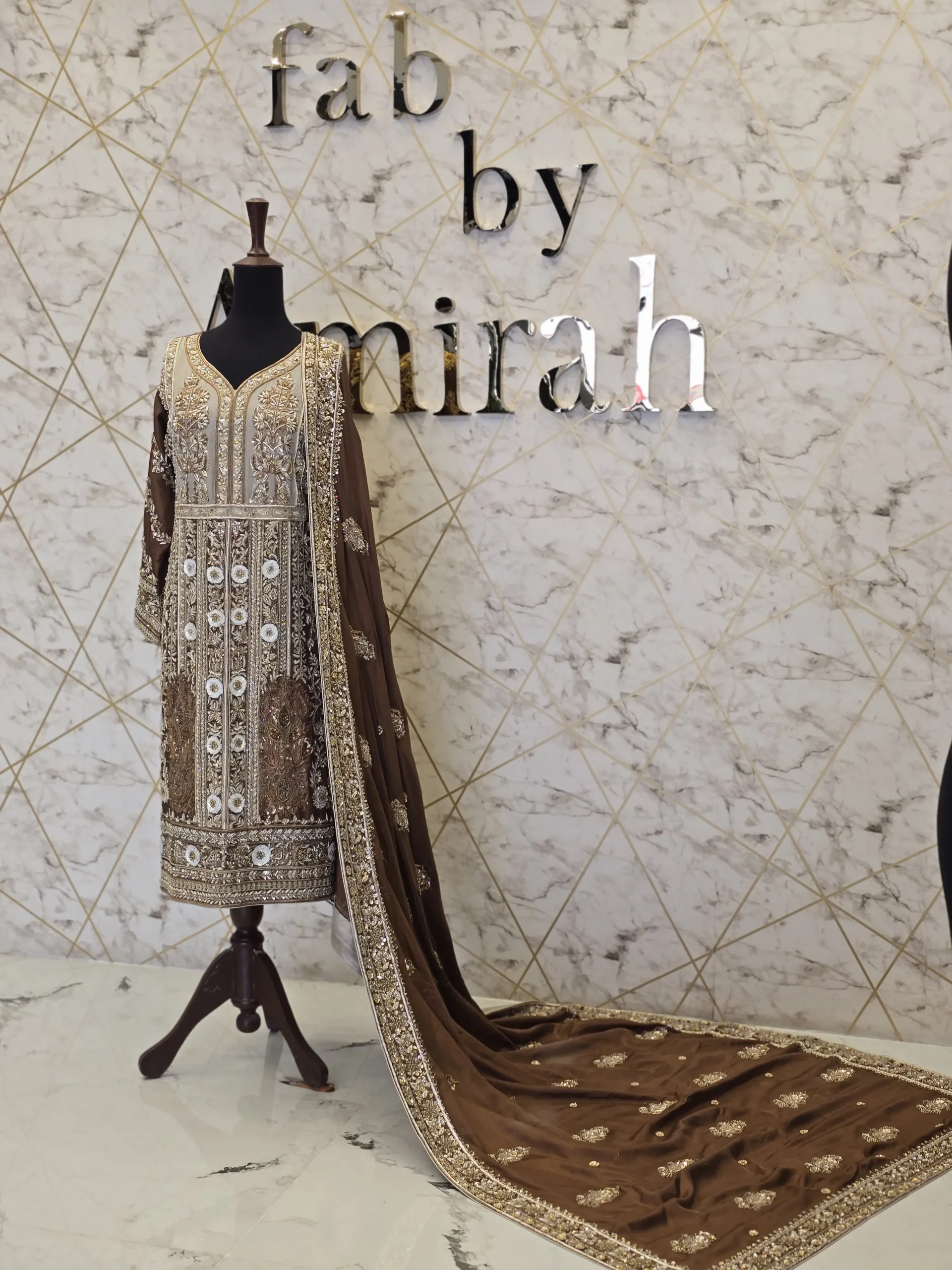 Chandi Tissue Shirt with Medium Silk Dupatta
