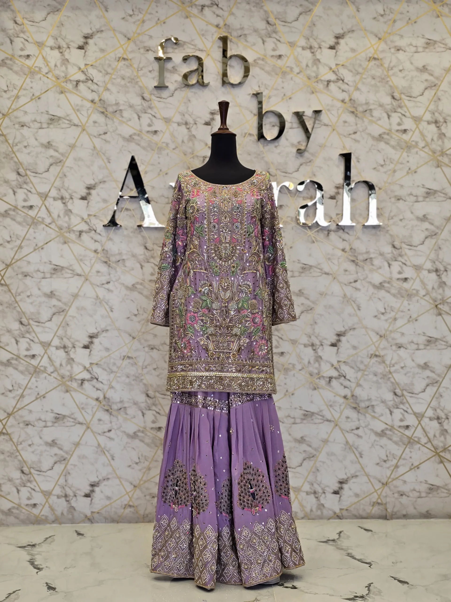 Luxurious Raw Silk Party Wear Dress