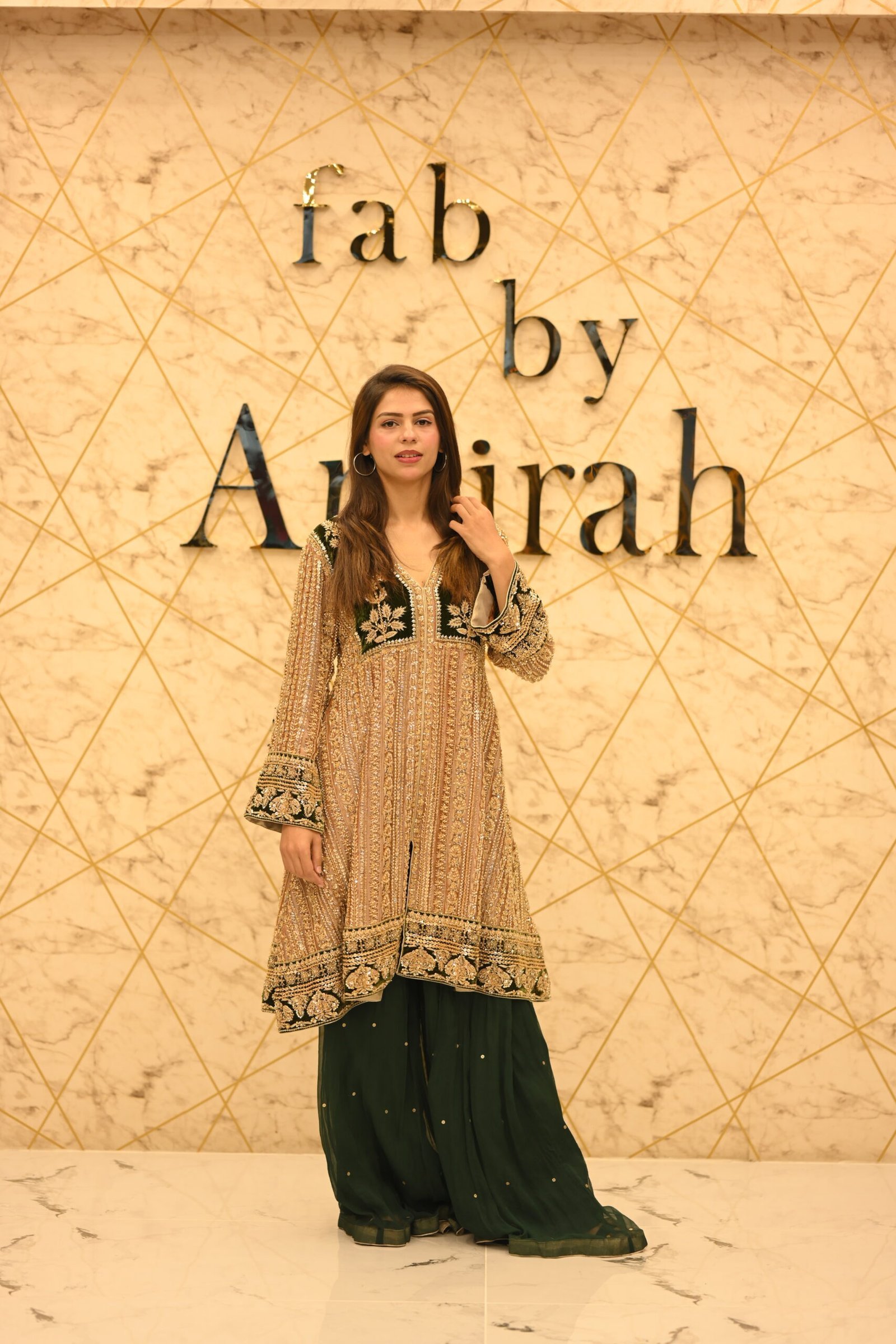 Luxurious Chandi Tissue Shirt