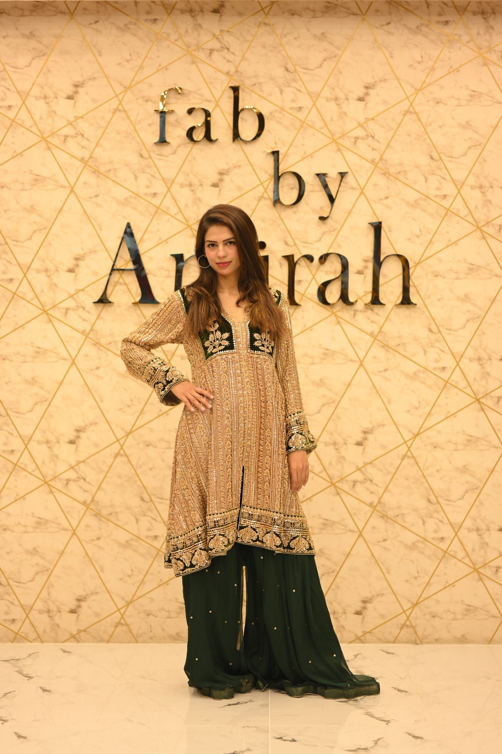 Luxurious Chandi Tissue Shirt