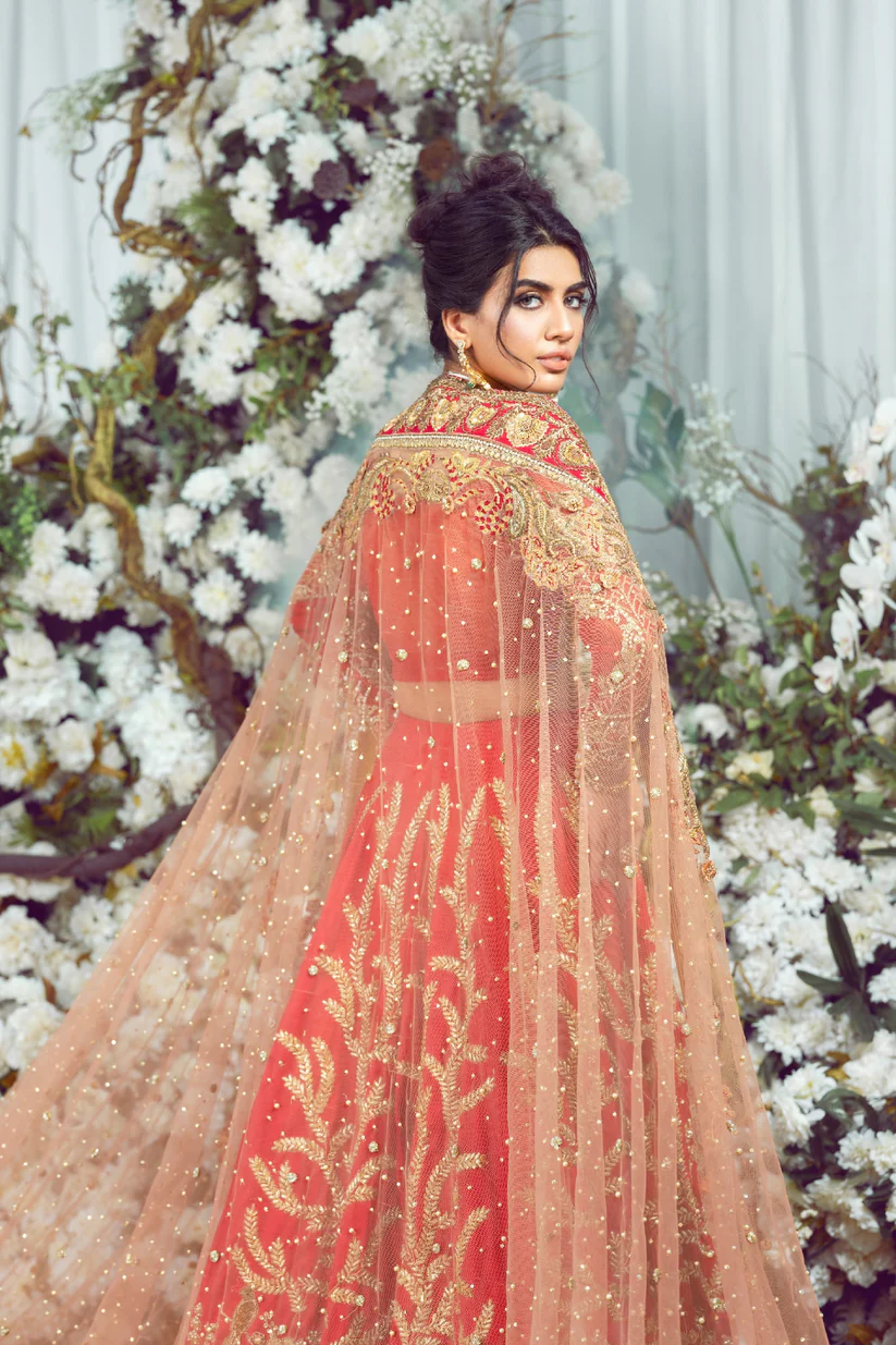 The Scarlet Paisley Lehenga Set