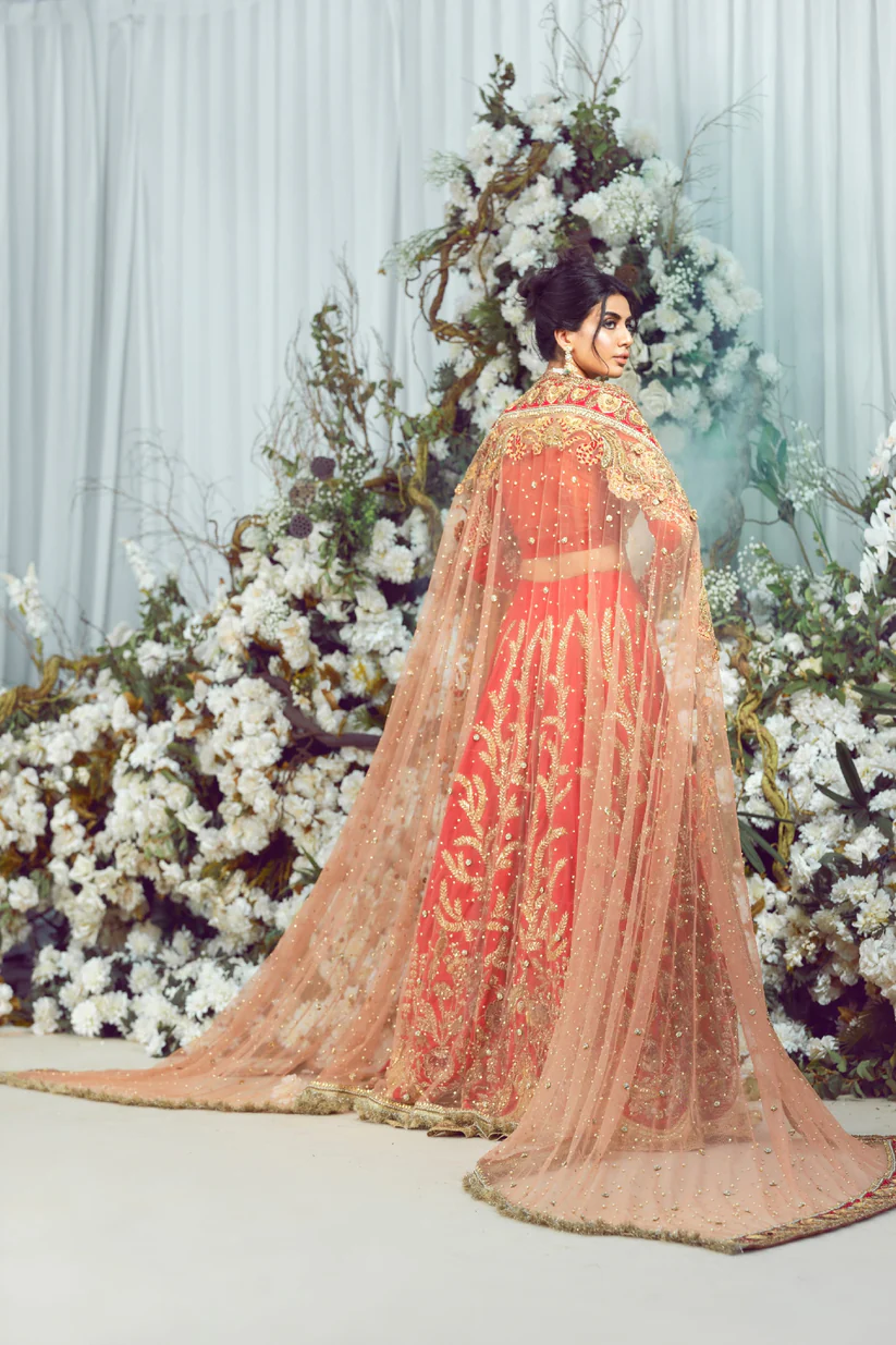 The Scarlet Paisley Lehenga Set