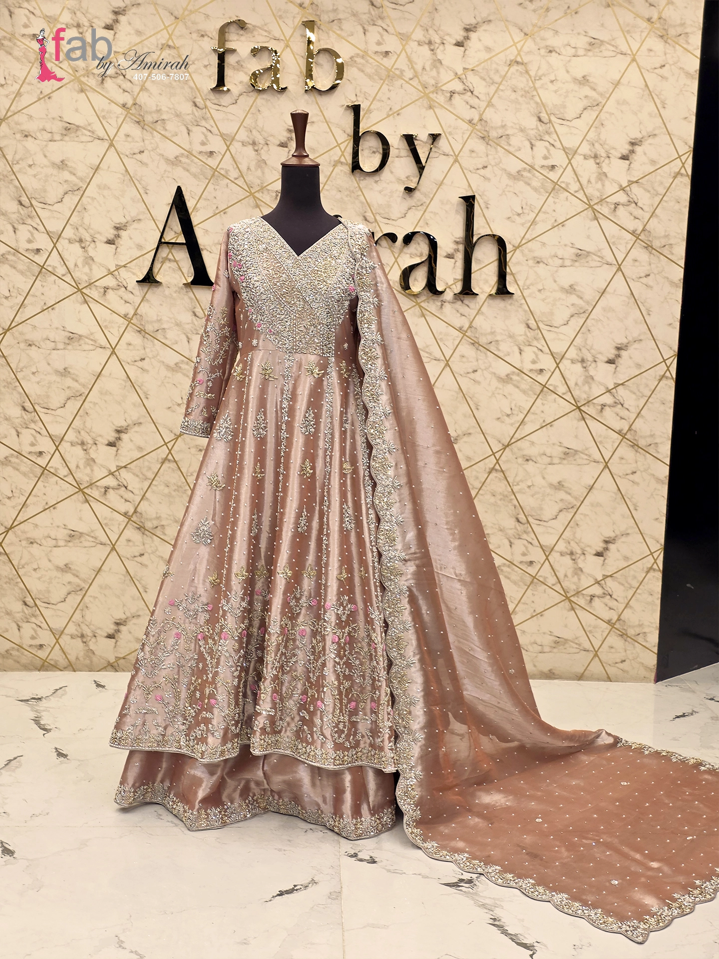 Bridal Maxi for Walima