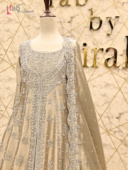 Gold Front-Open Maxi