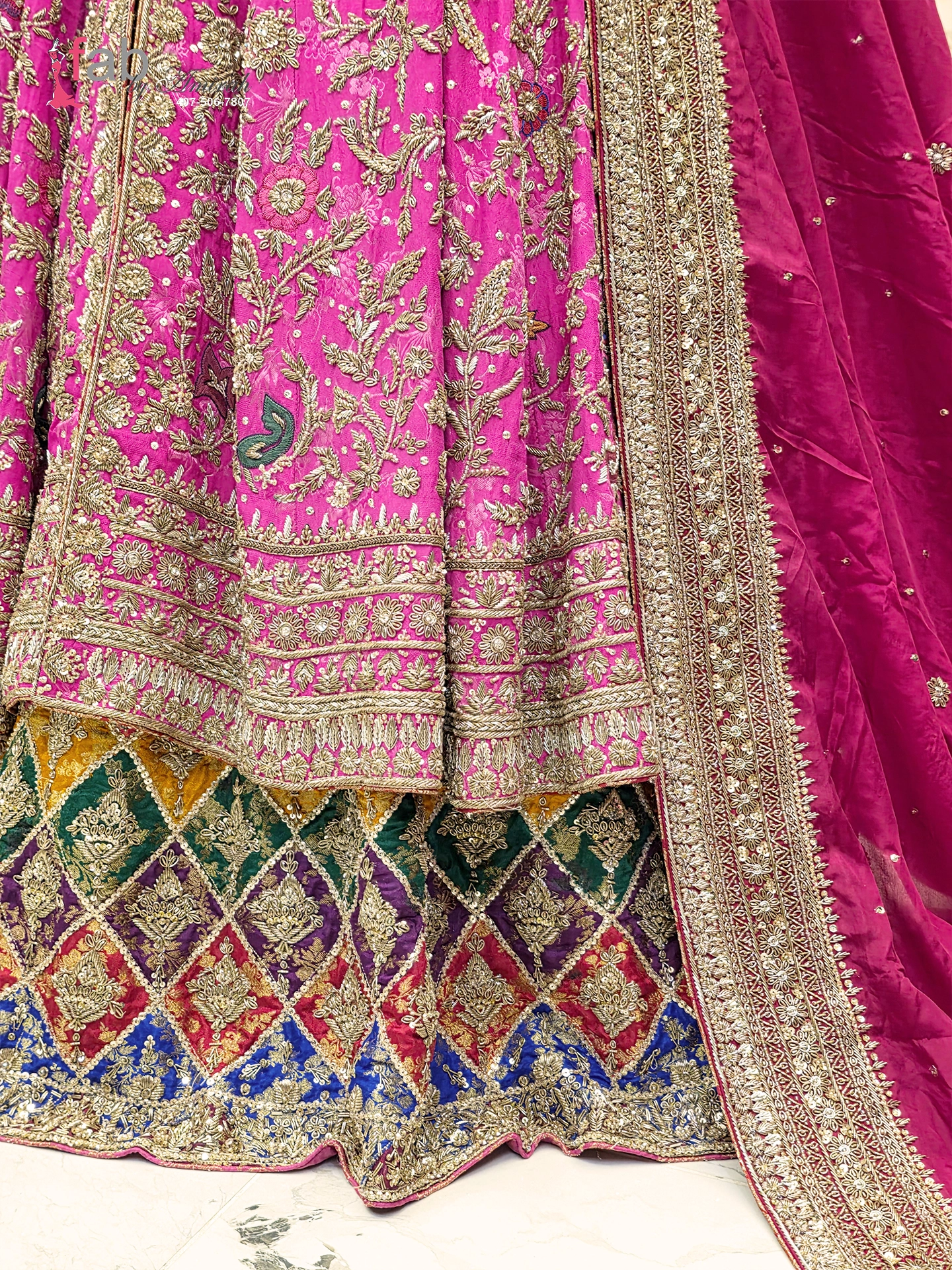 Chatta Patti Lehenga