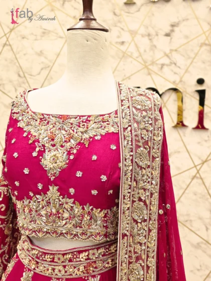 The Royal Rani: Traditional Bridal Lehenga Choli