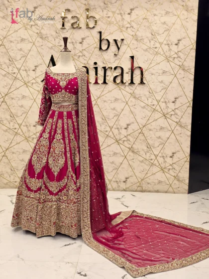 The Royal Rani: Traditional Bridal Lehenga Choli