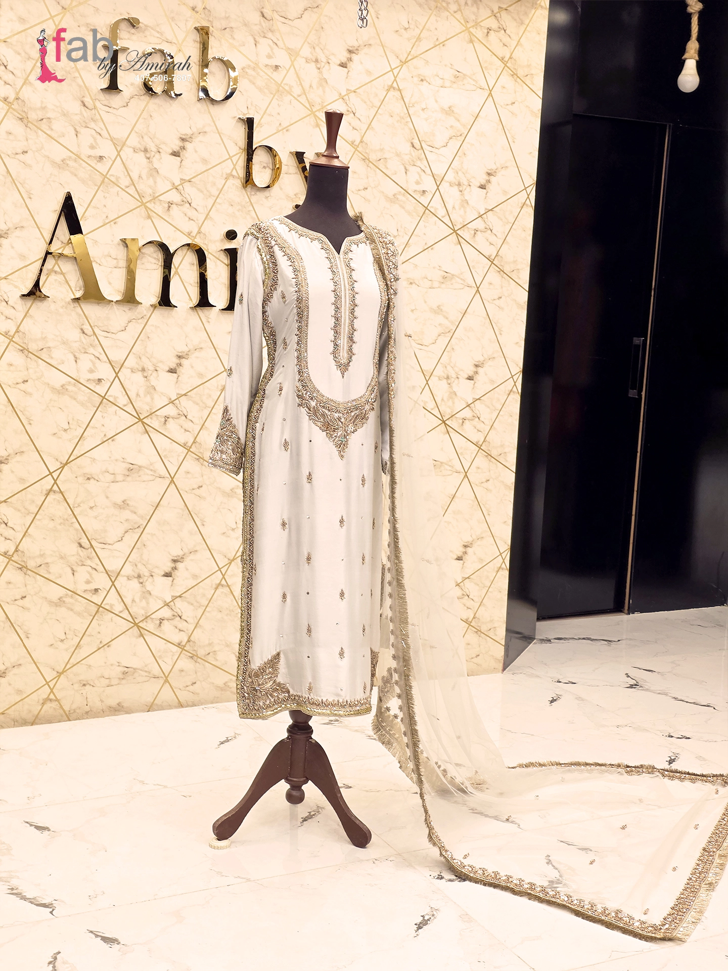 Chiffon Embroidered Party Wear Suit Chiffon Embroidered Party Wear Suit