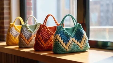 embroidered cross-body bag